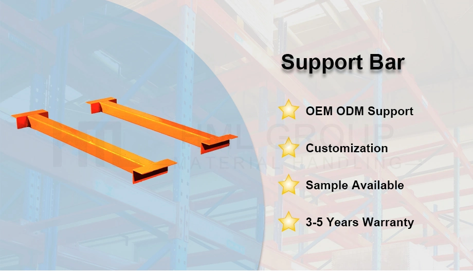 Pallet Support Bars 900mm for Warehouse Rack