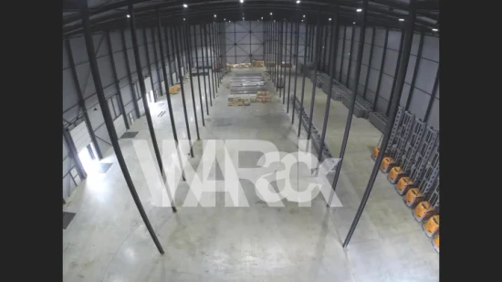 Sistema di scaffalature impilabile per corridoi molto stretti per impieghi gravosi da 3 tonnellate della fabbrica cinese, scaffalature per pallet in acciaio